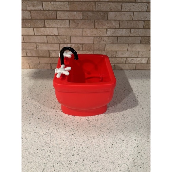 MICKEY MOUSE 'PANTS' KITCHEN SINK ICE CREAM SUNDAE BOWL/DISH - WALT DISNEY WORLD - Picture 2 of 4